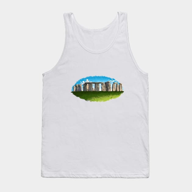 Stonehenge [Architecture] Tank Top by Vinsui